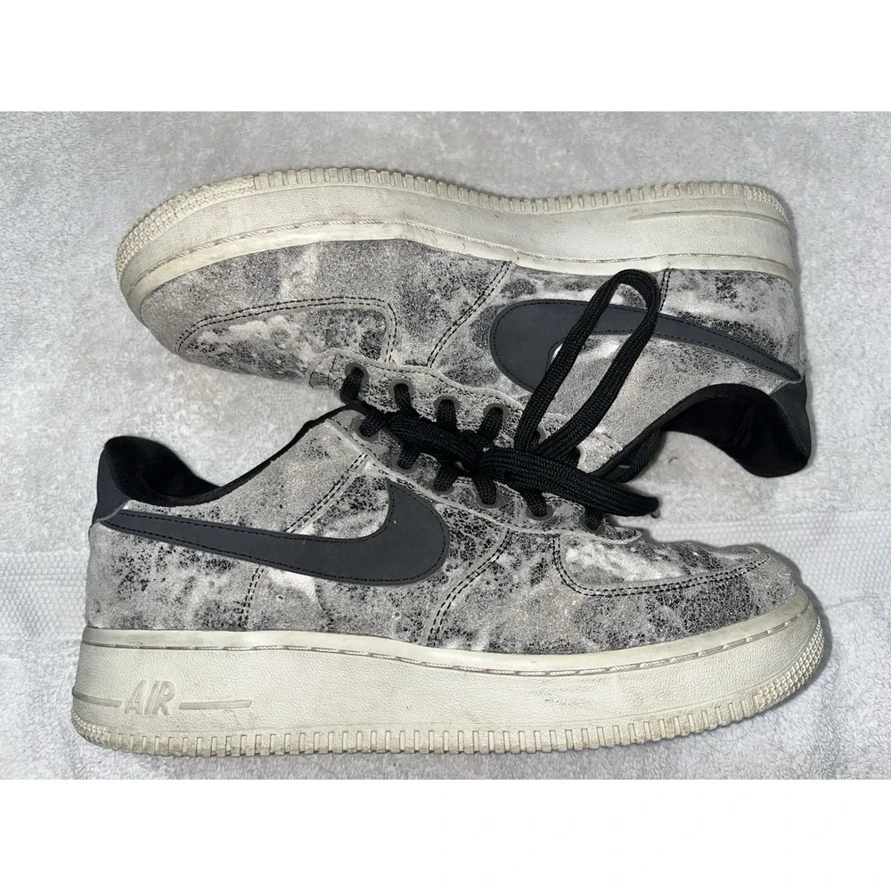 Nike Air Force 1 Black Metalic Pewter LXX Women's Size 8 Air Force 1 A01017-001